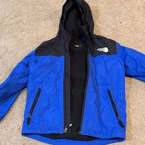 The North Face Royal Blue and Black Jacket